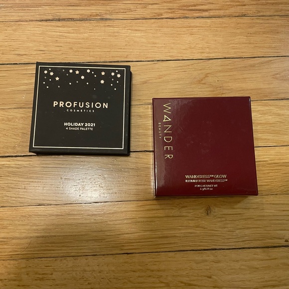 Wander Beauty Highlighter and Profusion Mini Palette - Picture 1 of 5